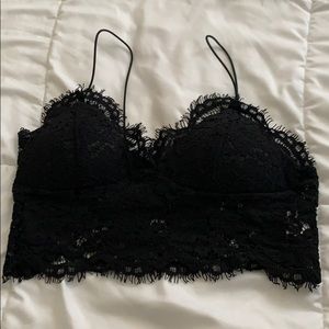 Shein Black Lace Bralette
